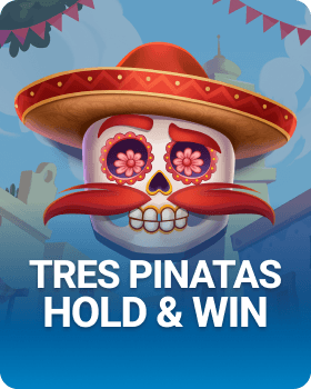 Tres Pinatas Hold & Win