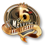 GGMasters 6th Anniversary Logo