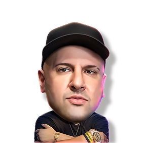 Michael Mizrachi Caricature