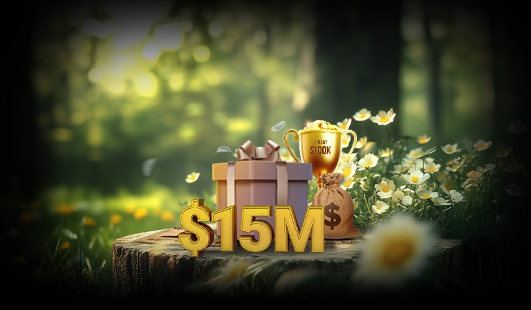 $15M APRIL<br/>GIVEAWAY