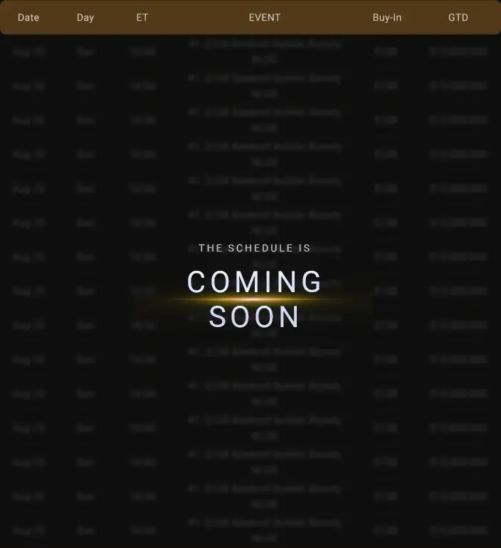 COMING SOON